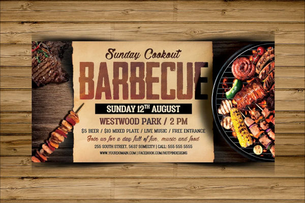BBQ Flyer Templates – PSD, Word, Vector, EPS, PNG, PDF, JPG, Ai, InDesign 29+ Free & Premium Downloads